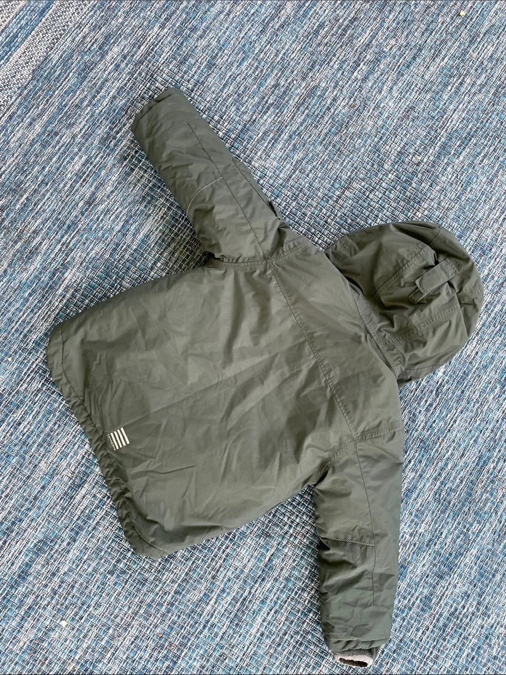 Lands' End Olive 4-in-1 Puffer Jacket